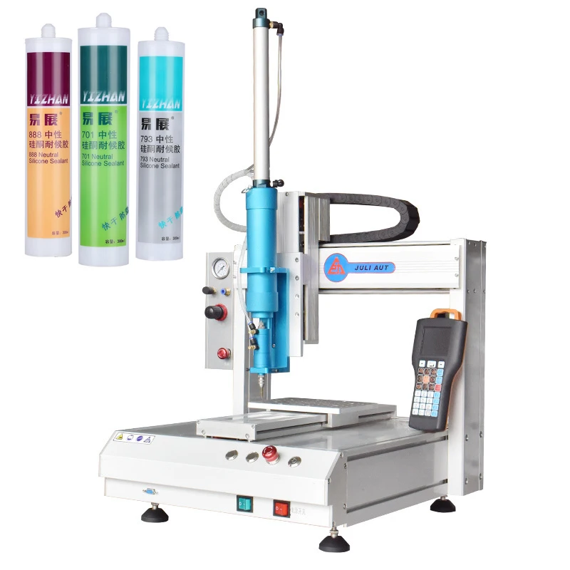 
Factory direct sale 360 degree rotation Syringe dispenser for mobile phone case automatic dispenser robot automatic glue robot 