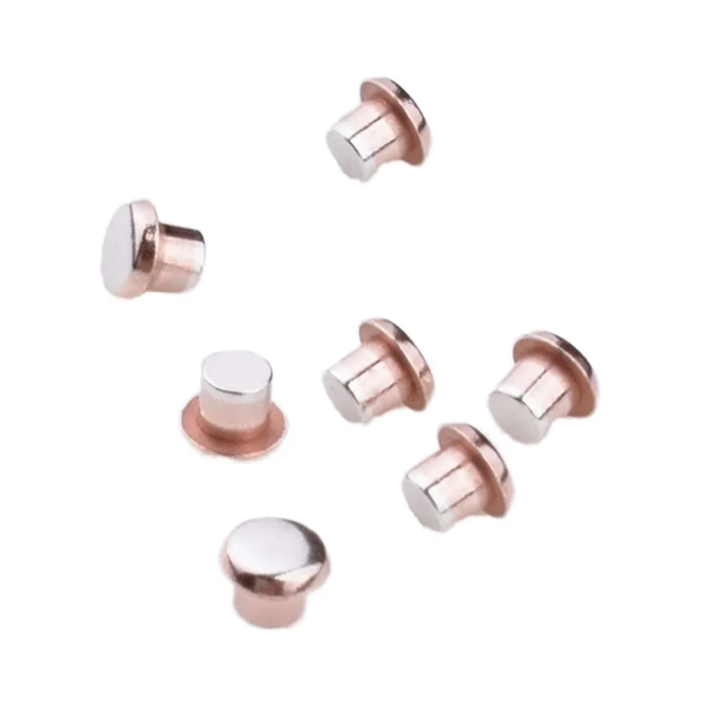 Trimetal Silver Composite Electrical Contacts for Relay