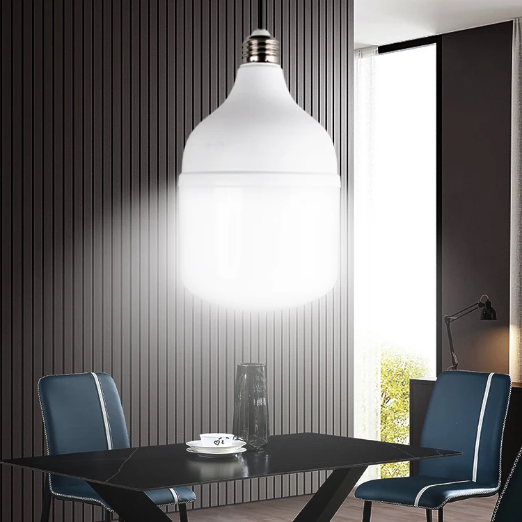 Good Quality  Bulb Plastic E26 E27 B22 Base T Shape 20W 30W 40W 50W 60W  LED Lamp