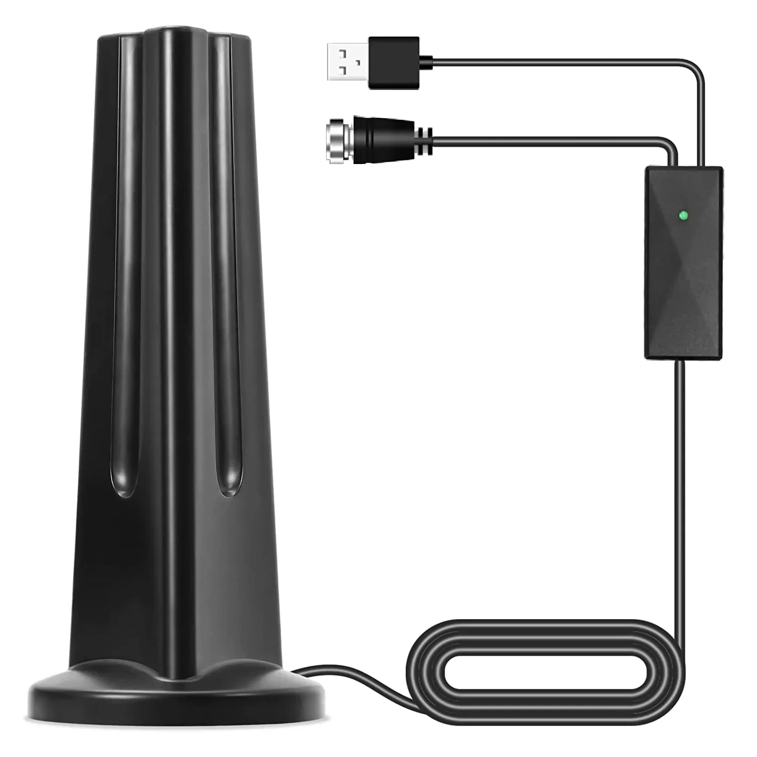 Cheap Antenna Dtmb DVB-T2 Indoor HD TV Antenna VHF UHF Digital Antenna TV with Magnetic Base
