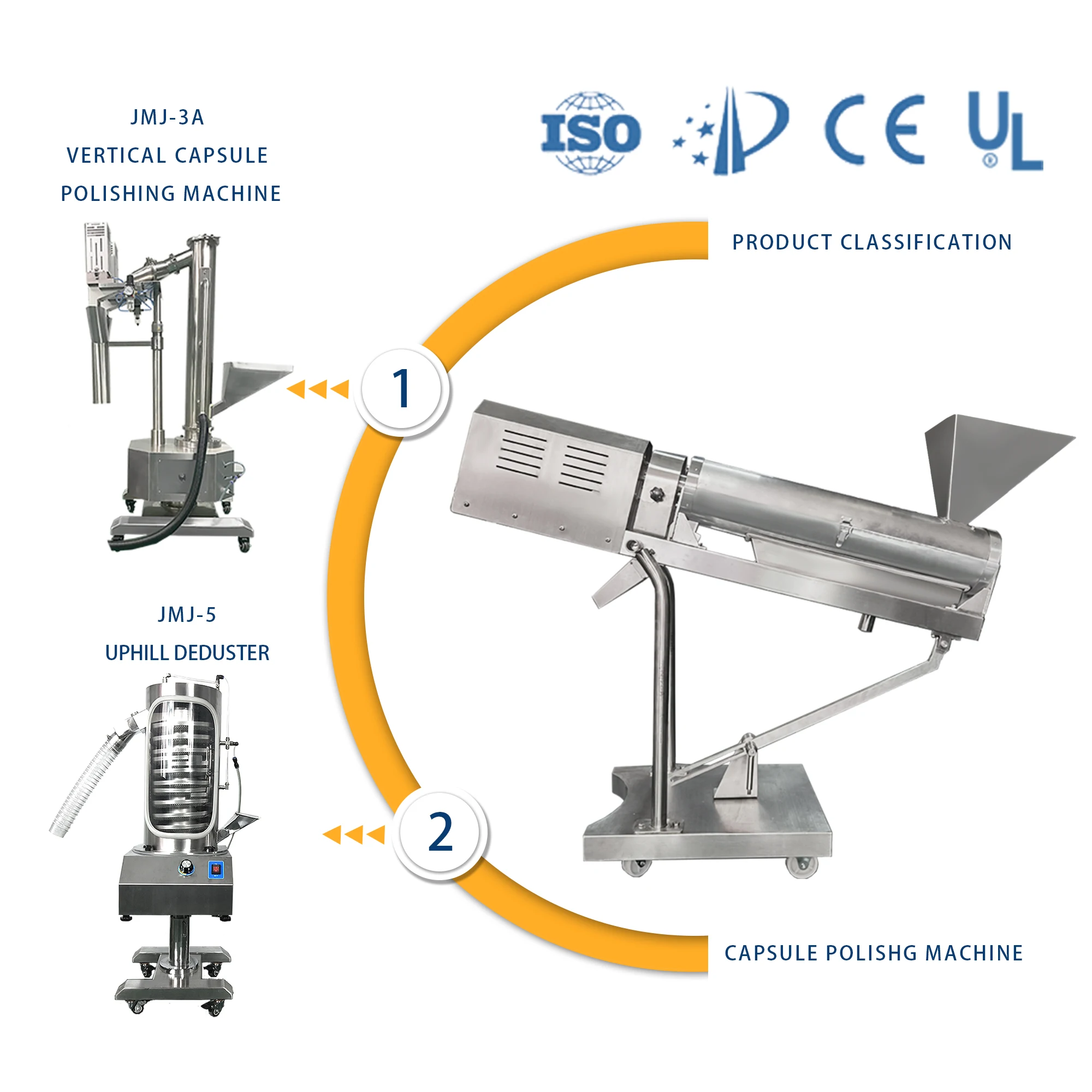 JMJ-1 автоматический фармацевтических капсул сортировки и полировки мраморных и бетонных Болов устройство для шлифовки капсул машина