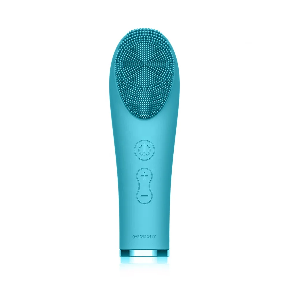 Mini Portable Waterproof Sonic Electric Facial Cleansing Washing Machine Massage Brush Silicone Face Cleanser