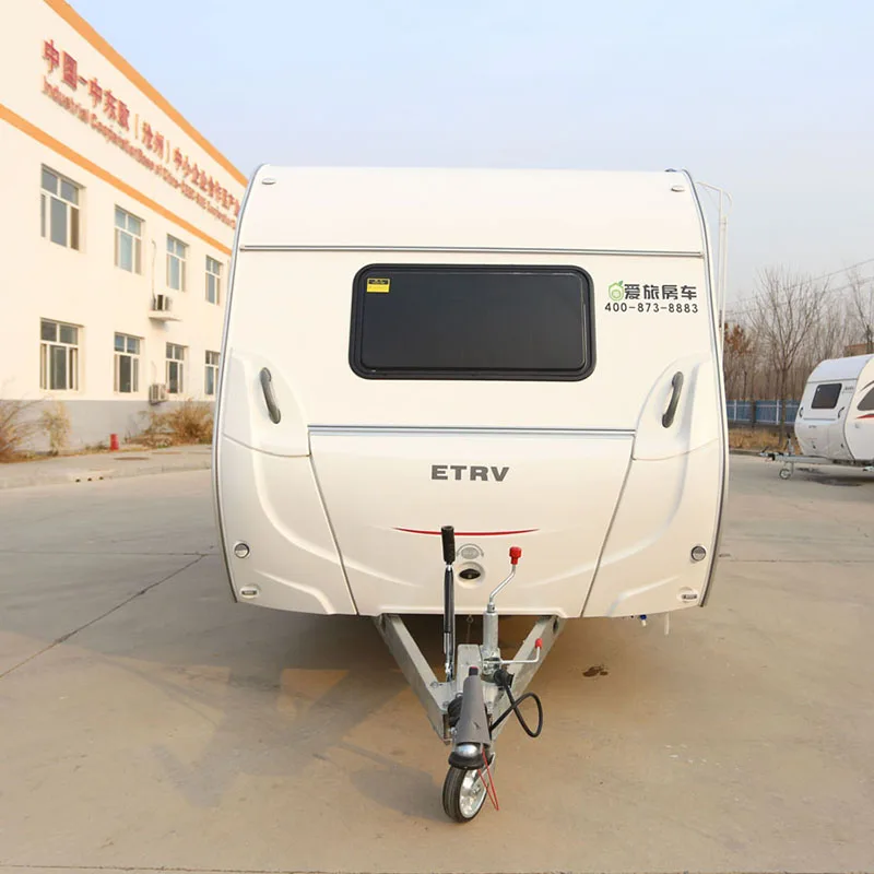 Famous tourism aluminum rv travel truck camper trailer for sale Made in China