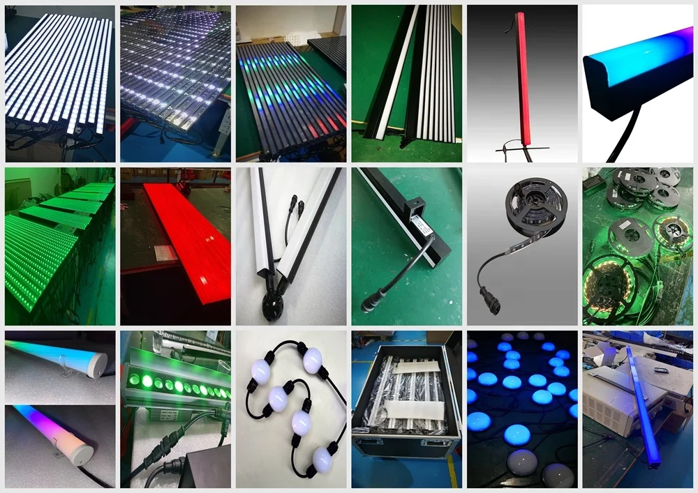 2024 High brightness artnet DMX pixel led light rgb bar light event light for nightclub