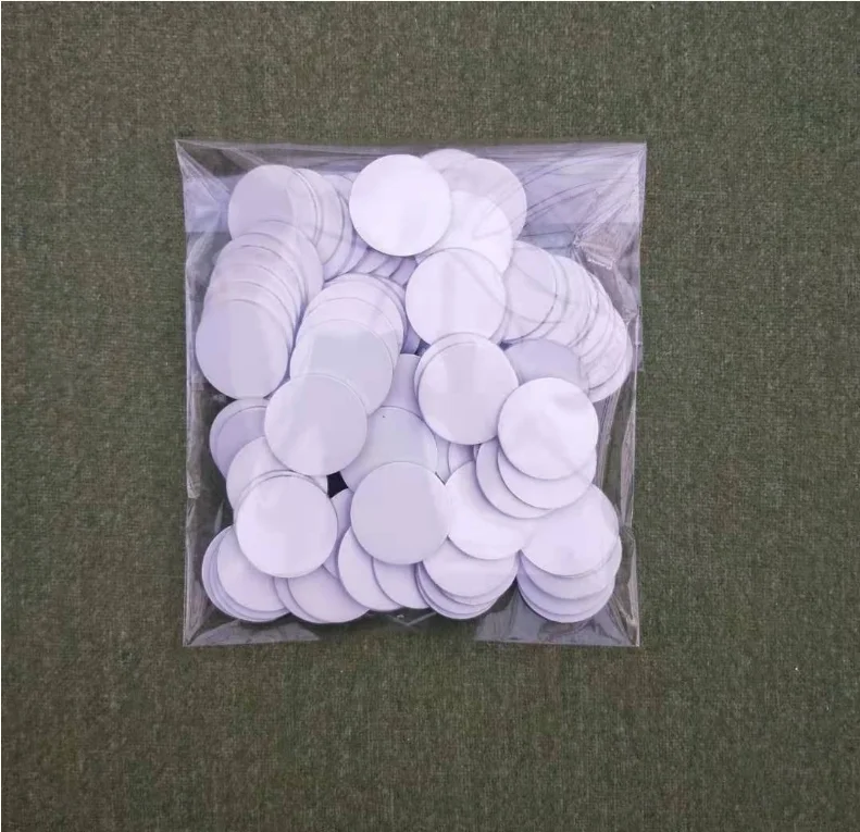 Silver pendant sunflower metal necklace pendant sublimation Aluminum disc Sublimation pendant