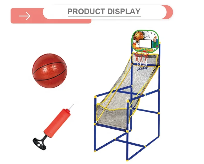 Play sport hoop toy basketball shooting machine for children