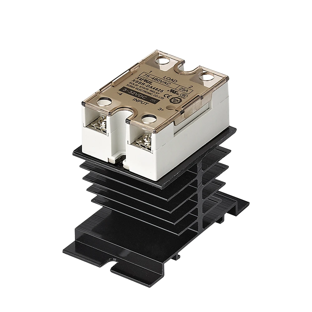 XSSR-DA4825 TUV&RoHS low power zero crossing solid state relay 25A