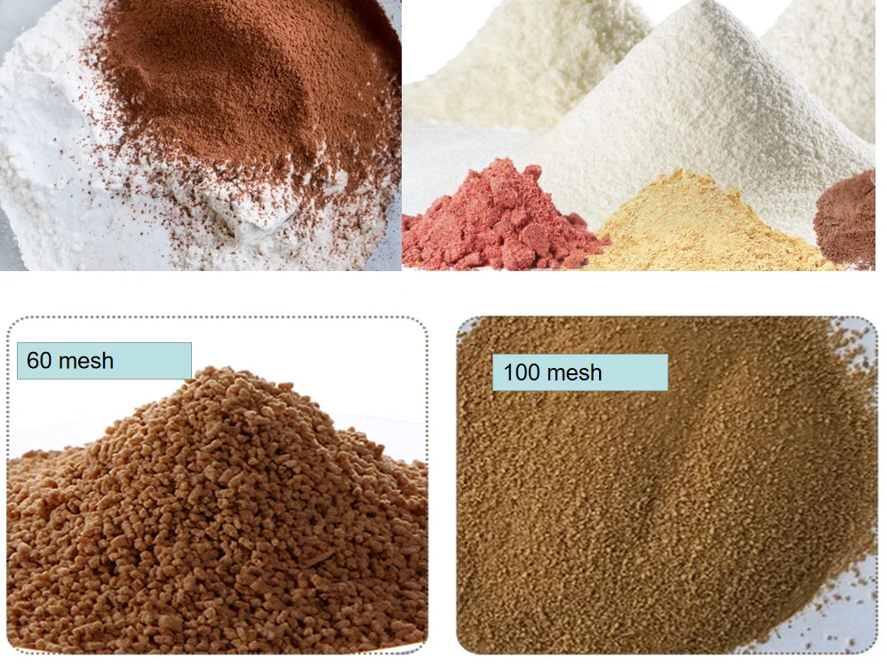 Industrial rotary pelletizer  Fertilizer Mixer Granulator Food extruding dry granulator wet granulation