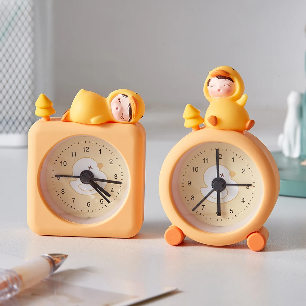 Modern clocks home decoration bubble duck alarm clock bedroom accessories home decoration