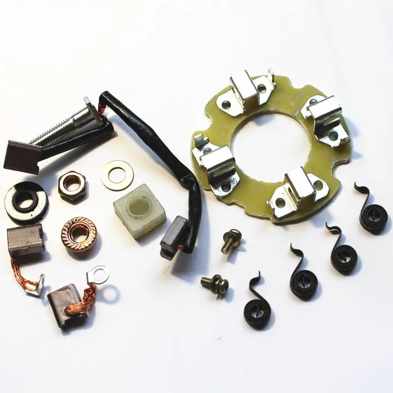 Запчасти для мотоциклов, угольные щетки с держателем подходит для BAJAJ 3 wheeler Конец Задняя подвеска