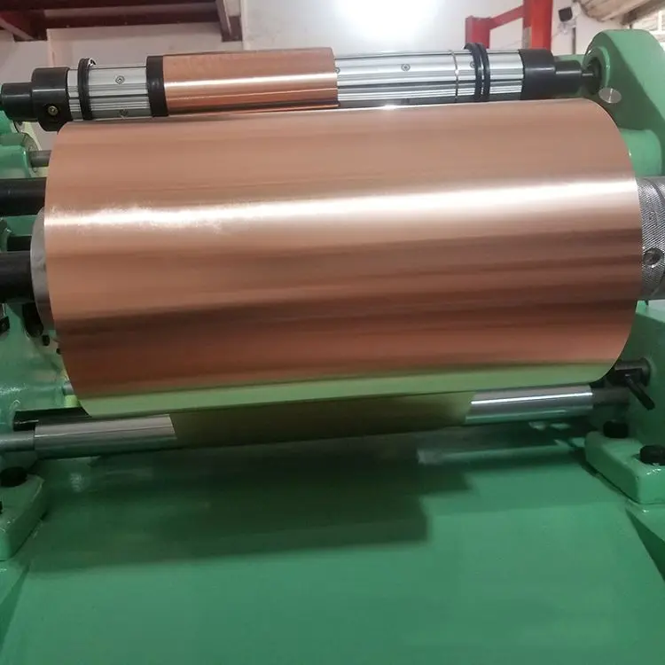 Hot Selling 99.9% C10200 Purple Metal Pure Copper Strip Coil Supplier 0.5mm 1mm Bright C10200 Pure Copper Coil