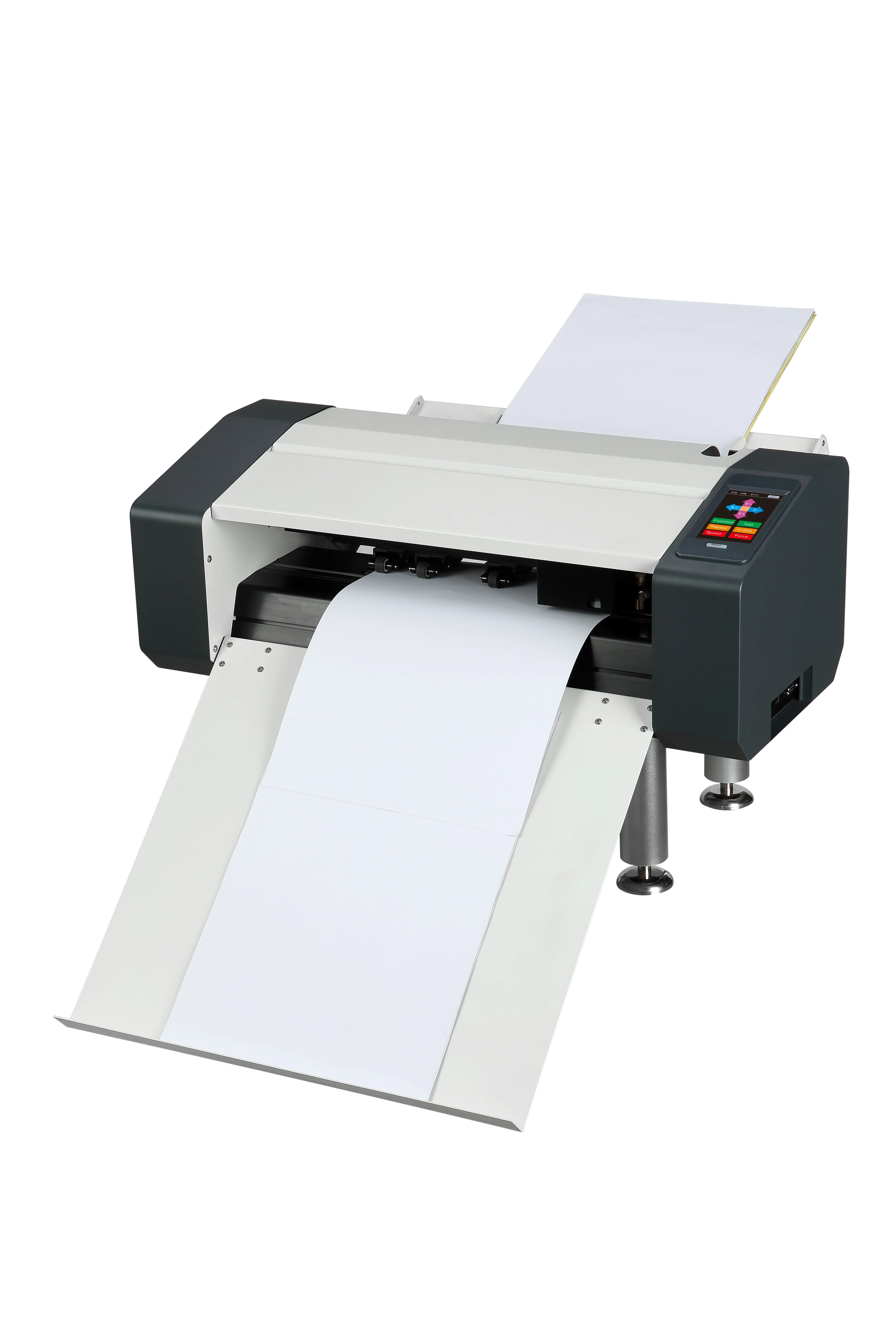 Bascocut A3 A4 A3+ Laser cutting Multi Sheet Cutter machine with Auto feeding/Label Stickers Paper Roll Die Cutting Machine