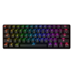 Ousaid keyboard DK61S GK61 AK61 DIY wireless hotswappable Gateron optical switch 60% slim red switch rgb gaming mechanical