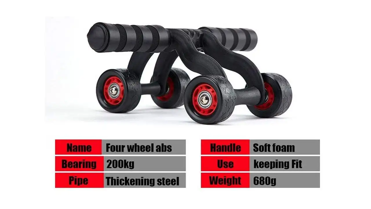 Gym Sports Roller Strength Muscle Training   Roller Exercise Muscle Abdominal Roller