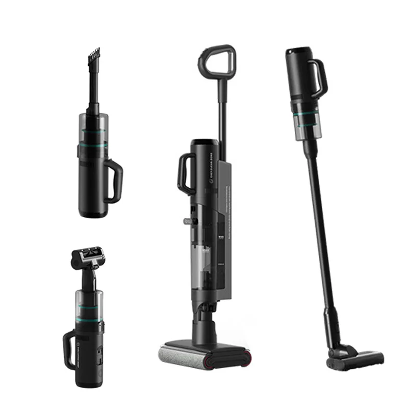 Portable Cordless Vacuum Cleaner For Sofa Car Wall Vacuum And Mopping With Self Cleaning 2 Mops Handheld Floor Wet Dry Cleaner