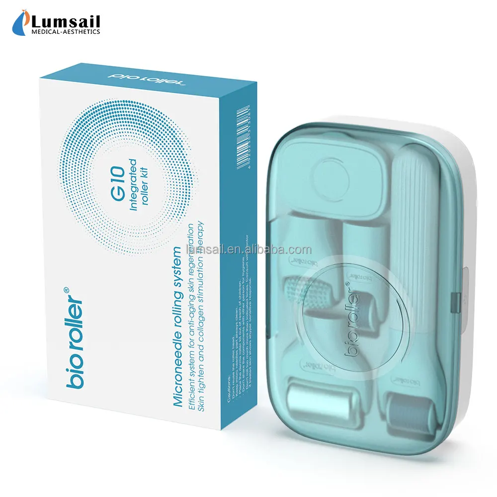 Facial Massage Roller 10 in 1 Micro Needle Derma Roller OEM Factory