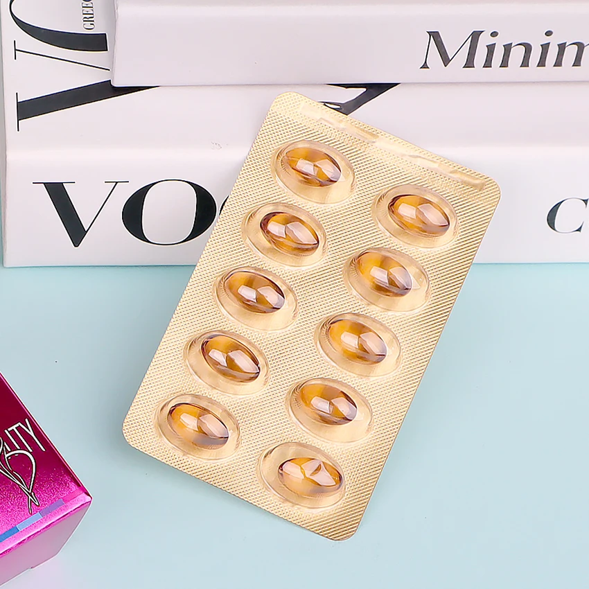 DHOP Beauty product Ergothioneine L-Ergothioneine soft Capsule with pyrroloquinoline quineone skin care softgels