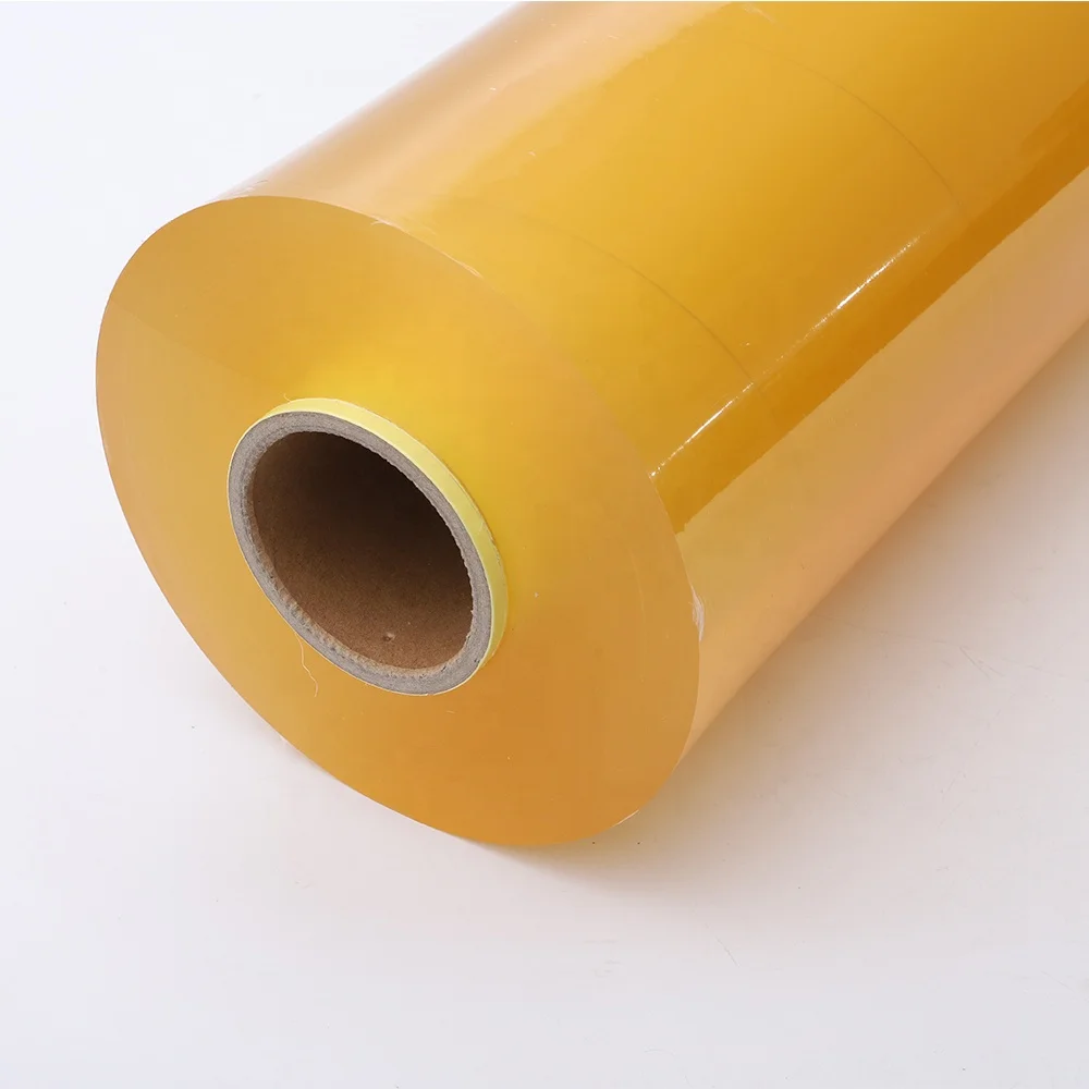 PVC stretch plastic cling film jumbo roll 1500m for Meat