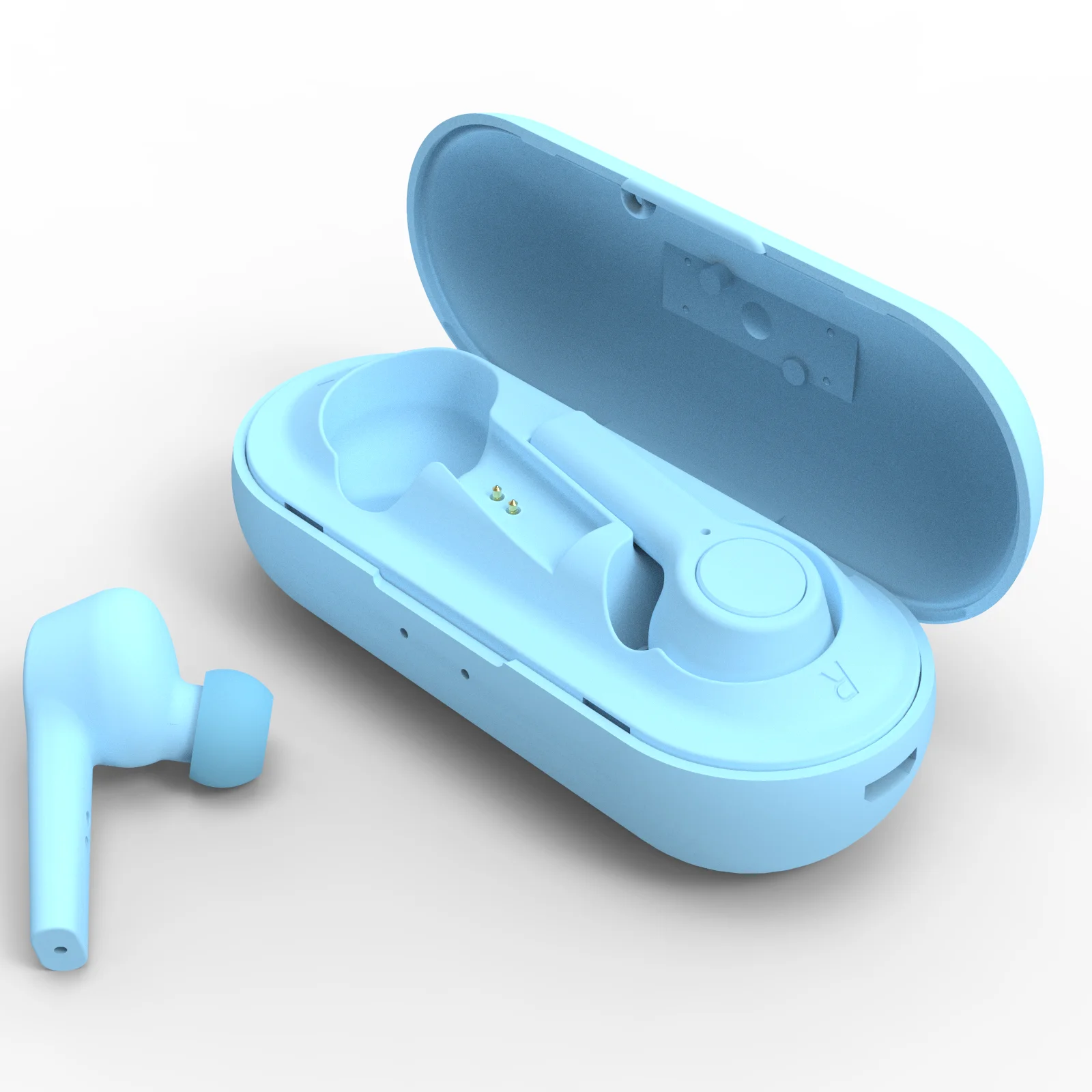 BT 5.0 TWS Headphones with macaroon color Hands Free Earphones Bass Sound Wireless Earbuds Stereo