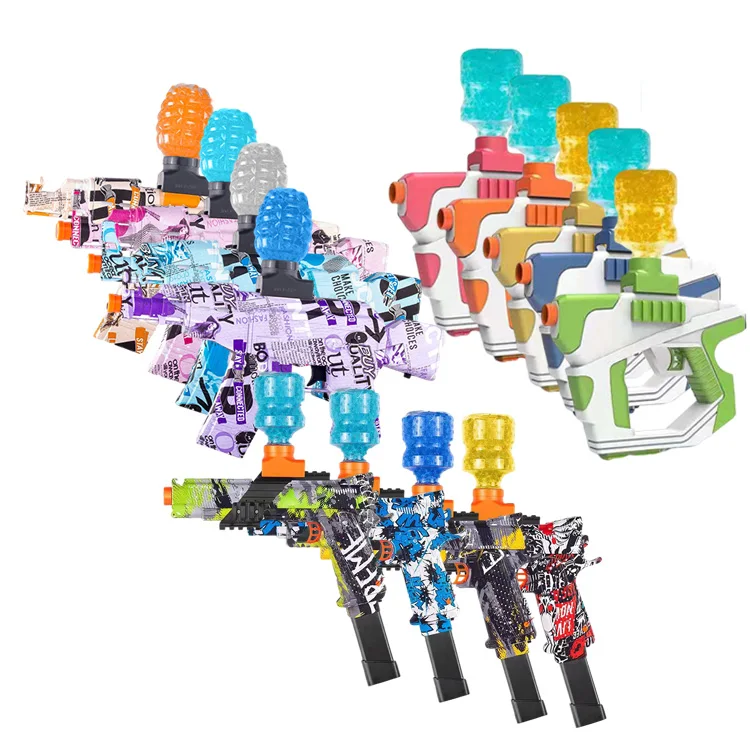 P90 Gel Blaster Bullet Electric AKM 47 Water Gel Ball Blaster Gun Outdoor M416 Rifle Gel Ball Blaster Toy Gun