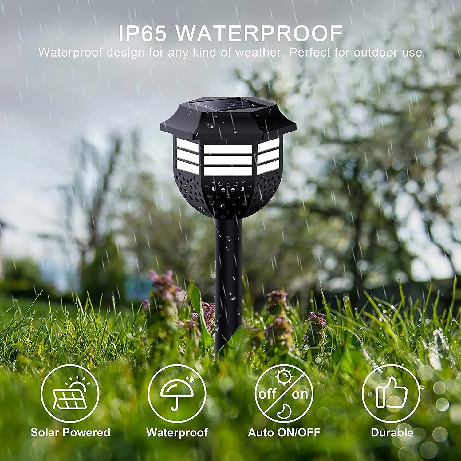 Solar Sensor Light PIR Human Body Induction Waterproof Step Solar Wall Light Outdoor Garden Yard Fence Lamp Light