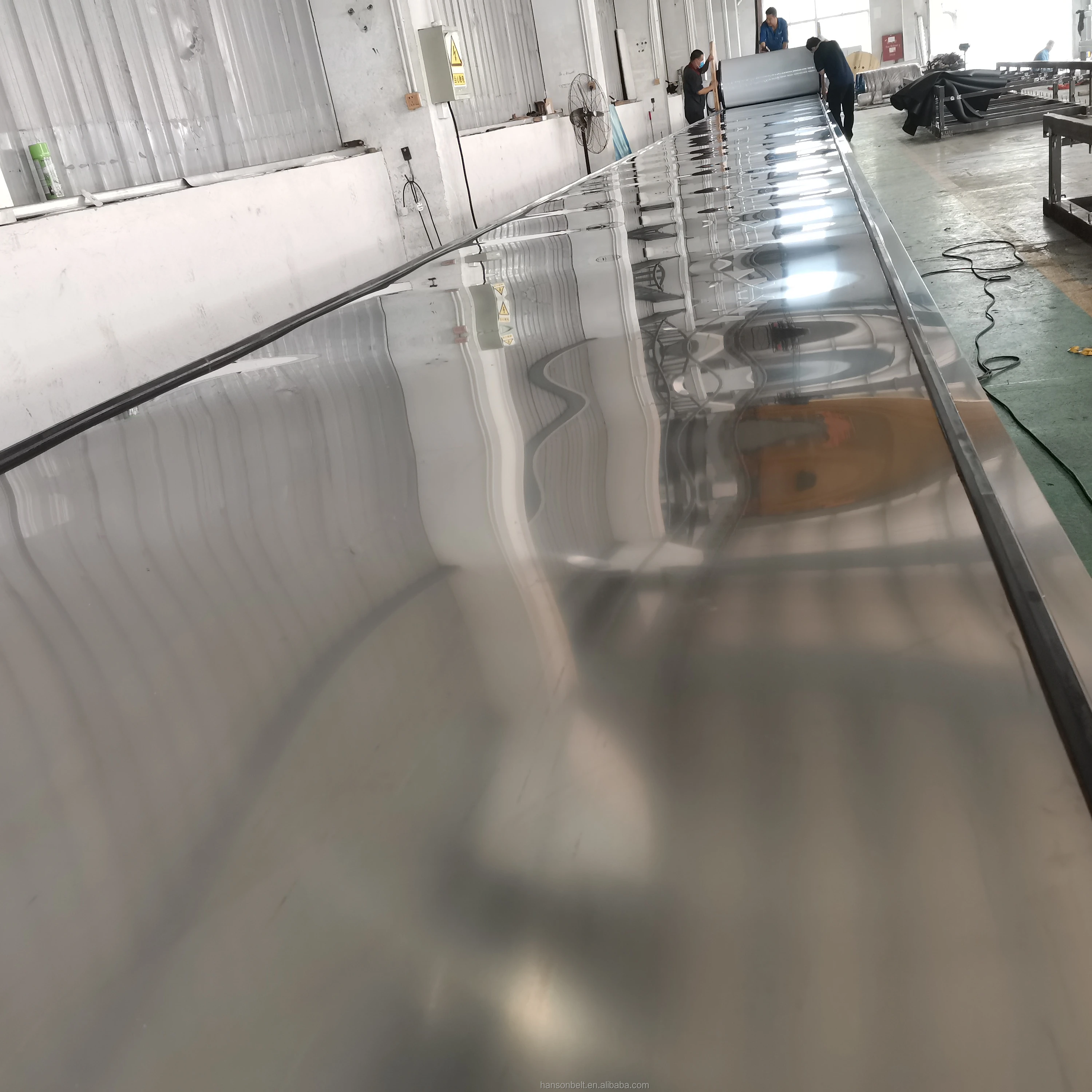 Hanson HS 1050SM Martensitic Steel Belt Stainless custom conveyor belts