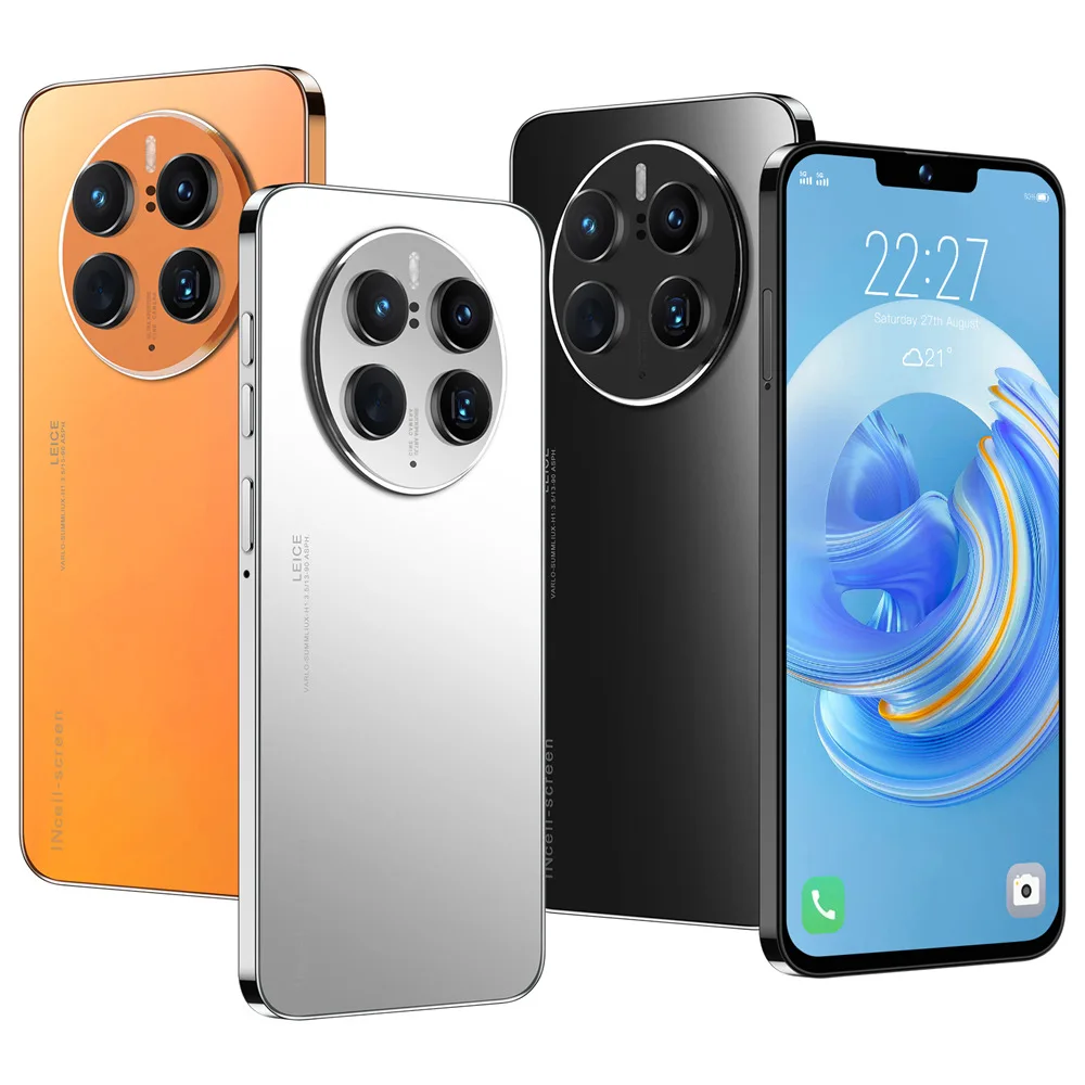 Mate50 PRO MAX 16GB+1TB 6.5 Inch Mate 50 Celular PRO MAX Full Display Android 12 Mobile Cell Smart Phone Android Phone