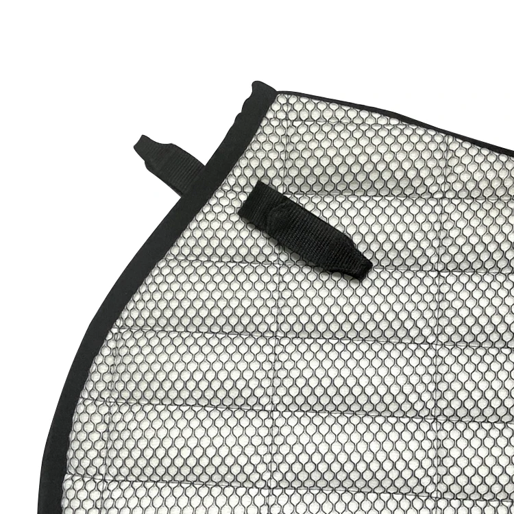 Wholesale Horse equipment comfortable and breathable Sandwich mesh saddle pad horse saddle pad set OEM ODM