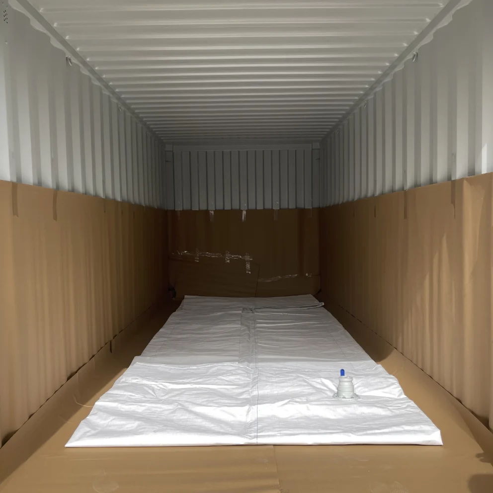 Hot sale palm oil in 20ft container flexitank flexi bag  Indonesia