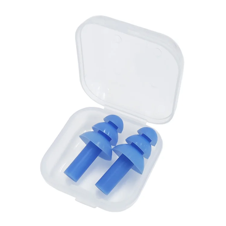 32dB Soft Silicone Earplugs Reusable Ear Plugs for Hearing Protection