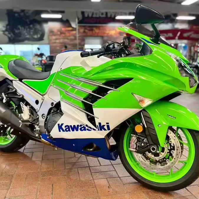 RIDE AWAY NEW 2024 Kawasakis Ninja ZX - 14R 14 R 40th Anniversary Edition motorcycle ABS
