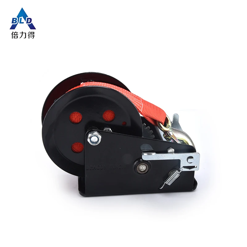 Manual wire rope cable hoist hand winch for boat trailer