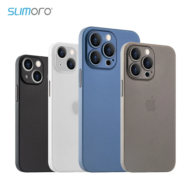 Супермягкие Чехлы Slimoro для iPhone 13 Pro Max чехол смартфона с защитой от царапин