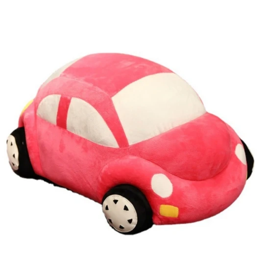 Car plush toy Car model doll cartoon doll