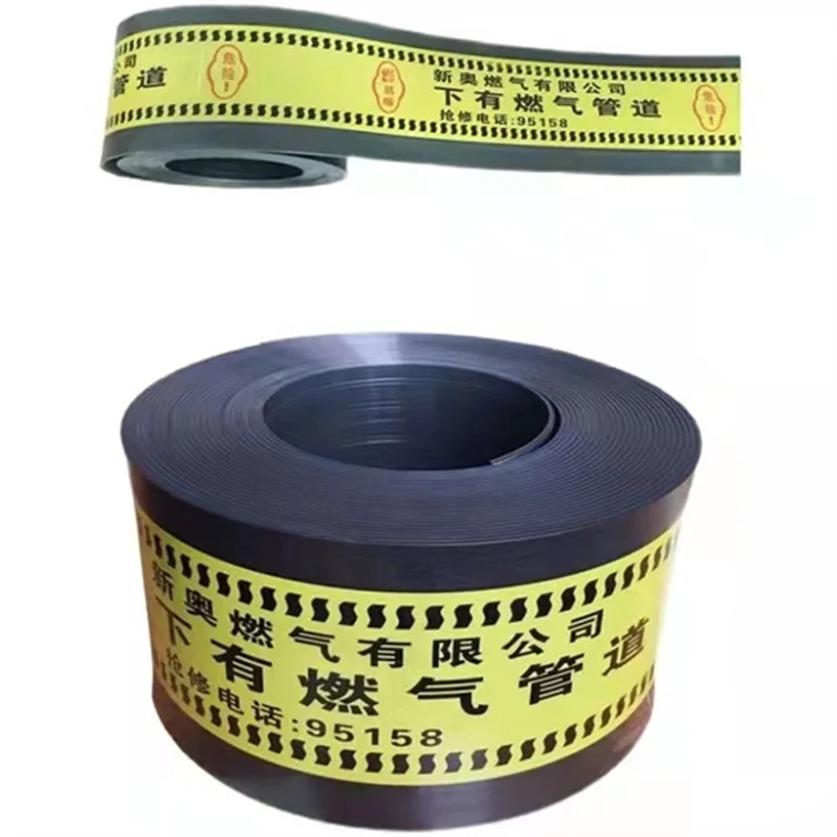 Factory direct PE Cable Covers underground electrical protection covers HDPE plastic warning tape