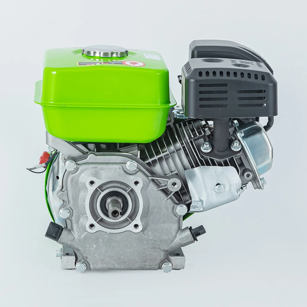 TOP quality 5.5hp agricultural machine gasoline engine half speed with clutch