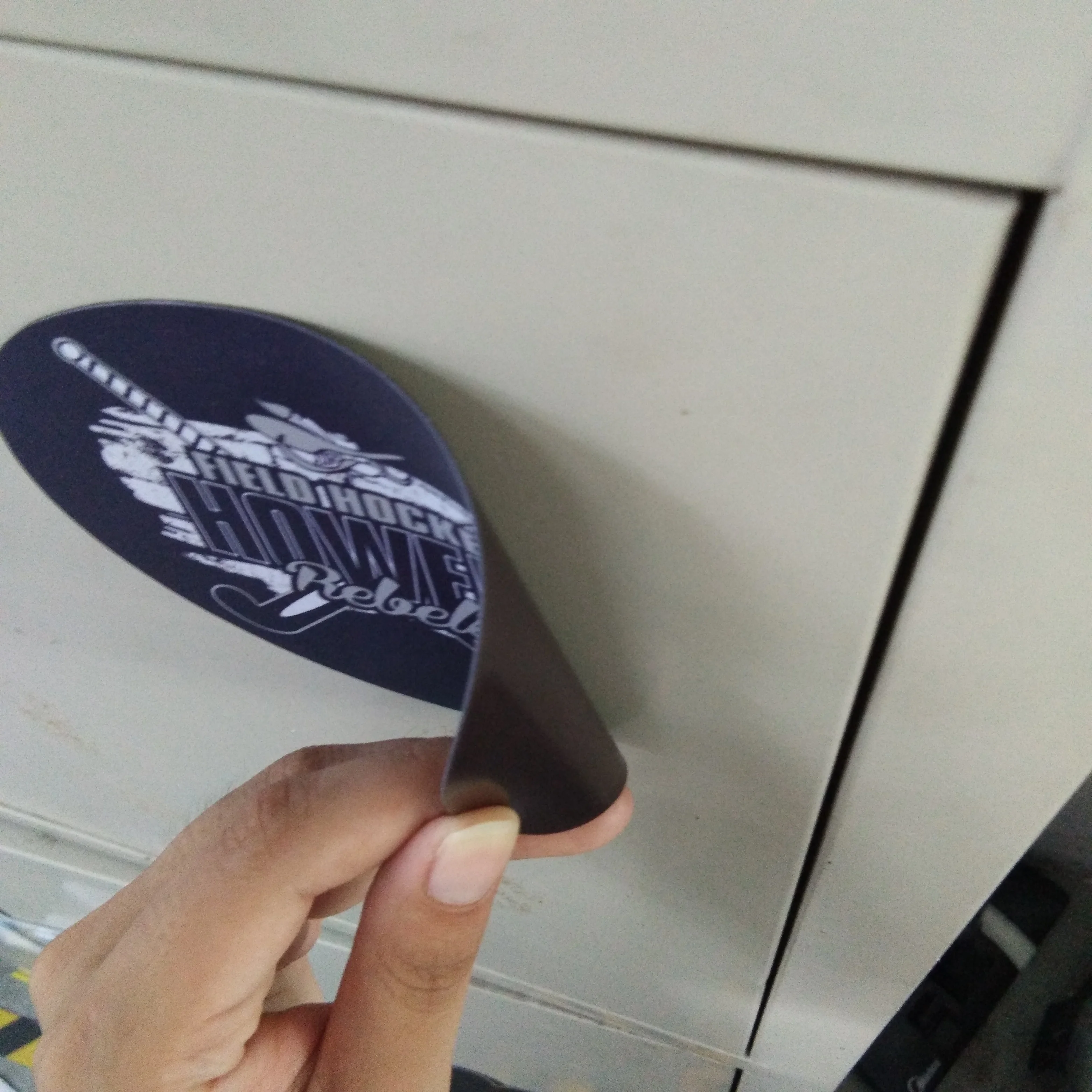 High Quality Custom Logo Strong Adhesive Car Magnet Sticker Door Magnet For Car and Vehicles