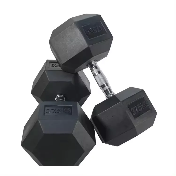 Wholesale Hex Dumbbells Rubber Hex Dumbbells In Kg And Lbs From 2.5-100lbs