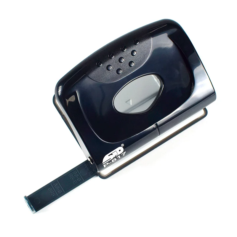 P-817 Office Binding Supplies Custom Manual Notebook Paper Craft Drill Round Hole Punch Machine 2 Hole Paper Puncher