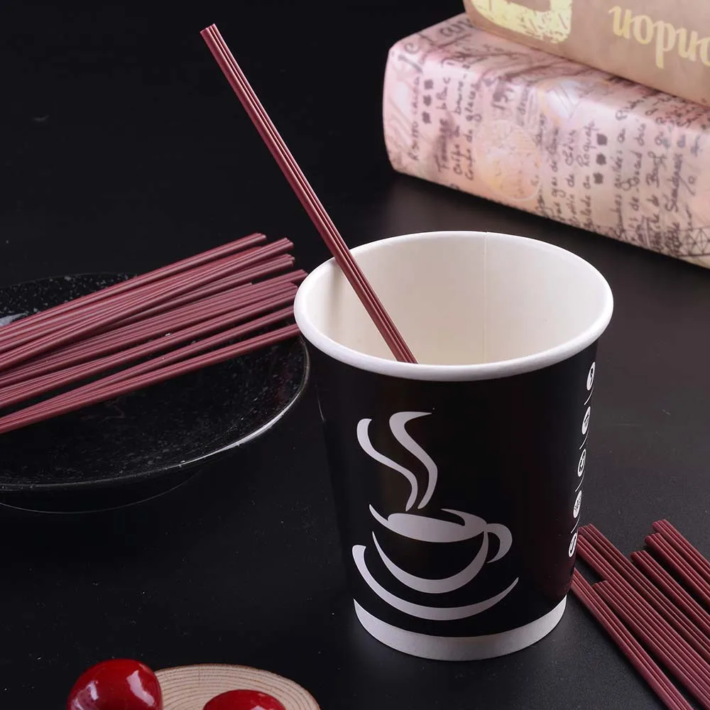 Drinking Straw Bar Accessories Hot Drink Straws Plastic Disposable Sustainable Eco-friendly