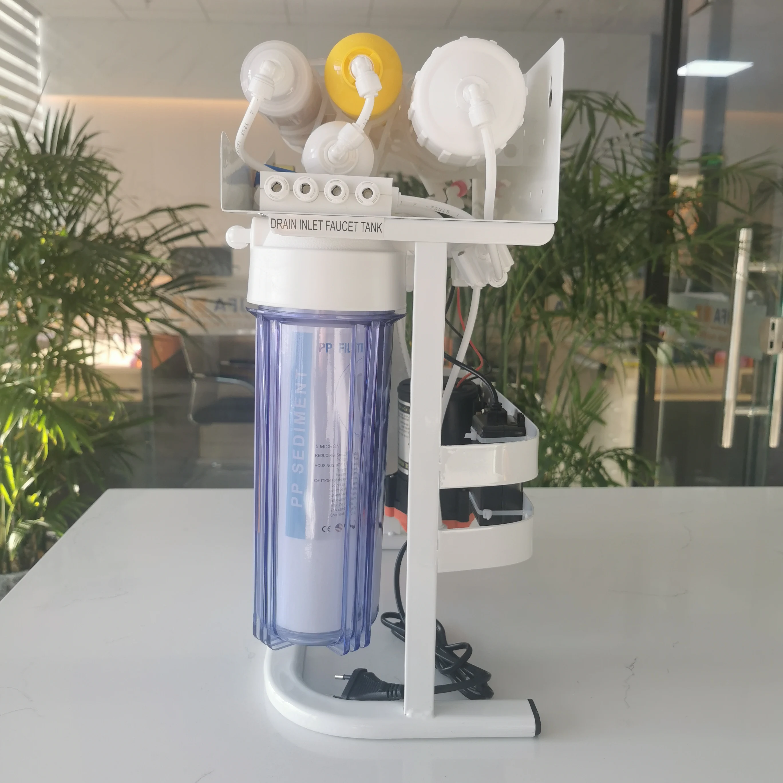 Quick installation 7 stages water purifiers reverse osmosis whole house water filter system pure water filter