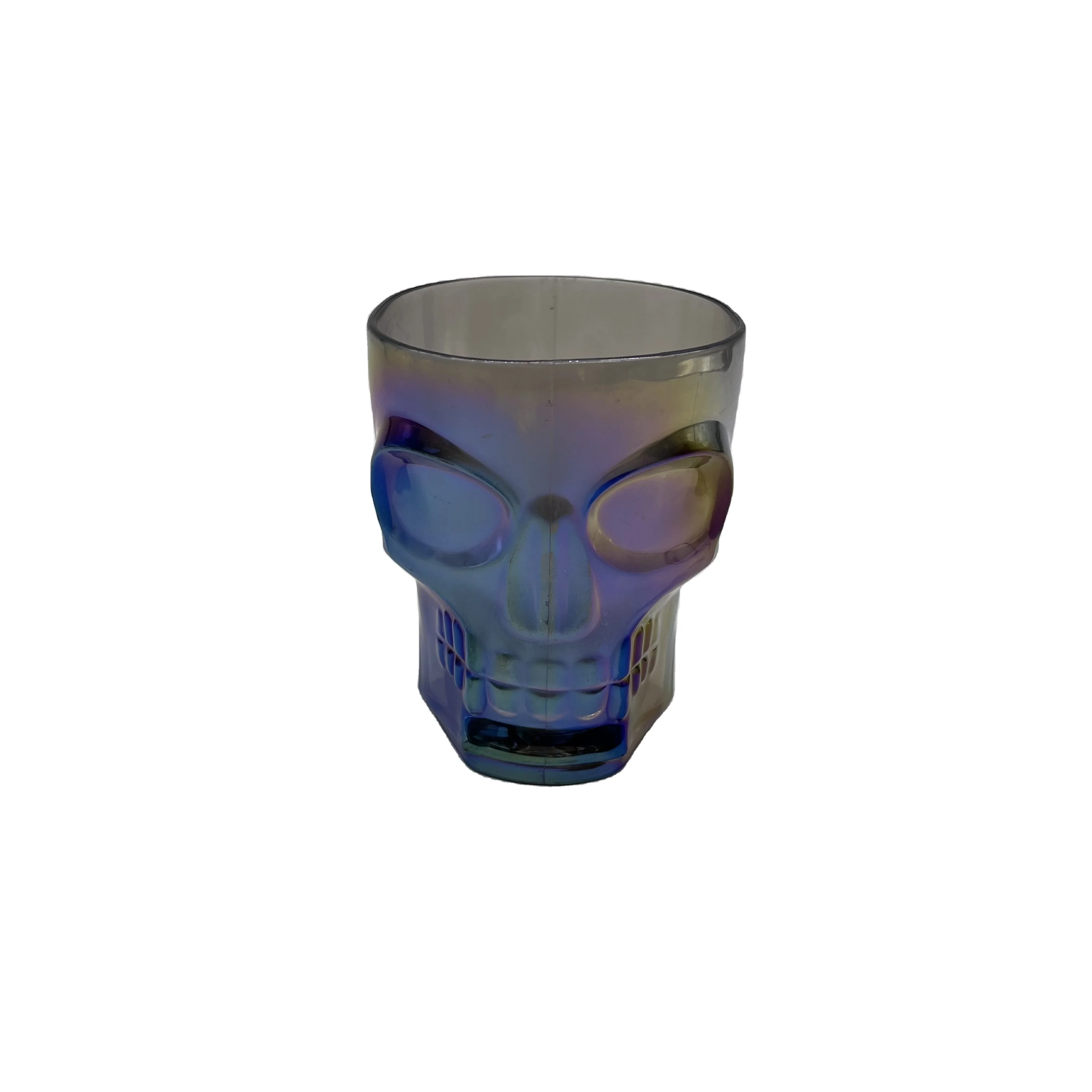 Large volume beer Stan lead-free clear skull beer plastic cup Bar Nightclub Halloween