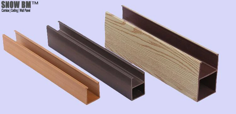 WPC  Acoustic Ceiling Suspended False Ceiling Board for Interior usage