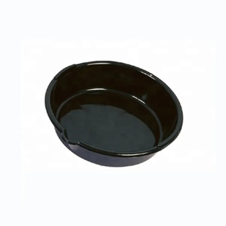 
Promotion custom car tools black round plastic oil sump pan 