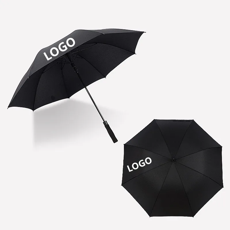 Логотипы на заказ гольф-зонтик с логотипом изготовленные купить оптом дешевые водонепроницаемые ветрозащитные большие