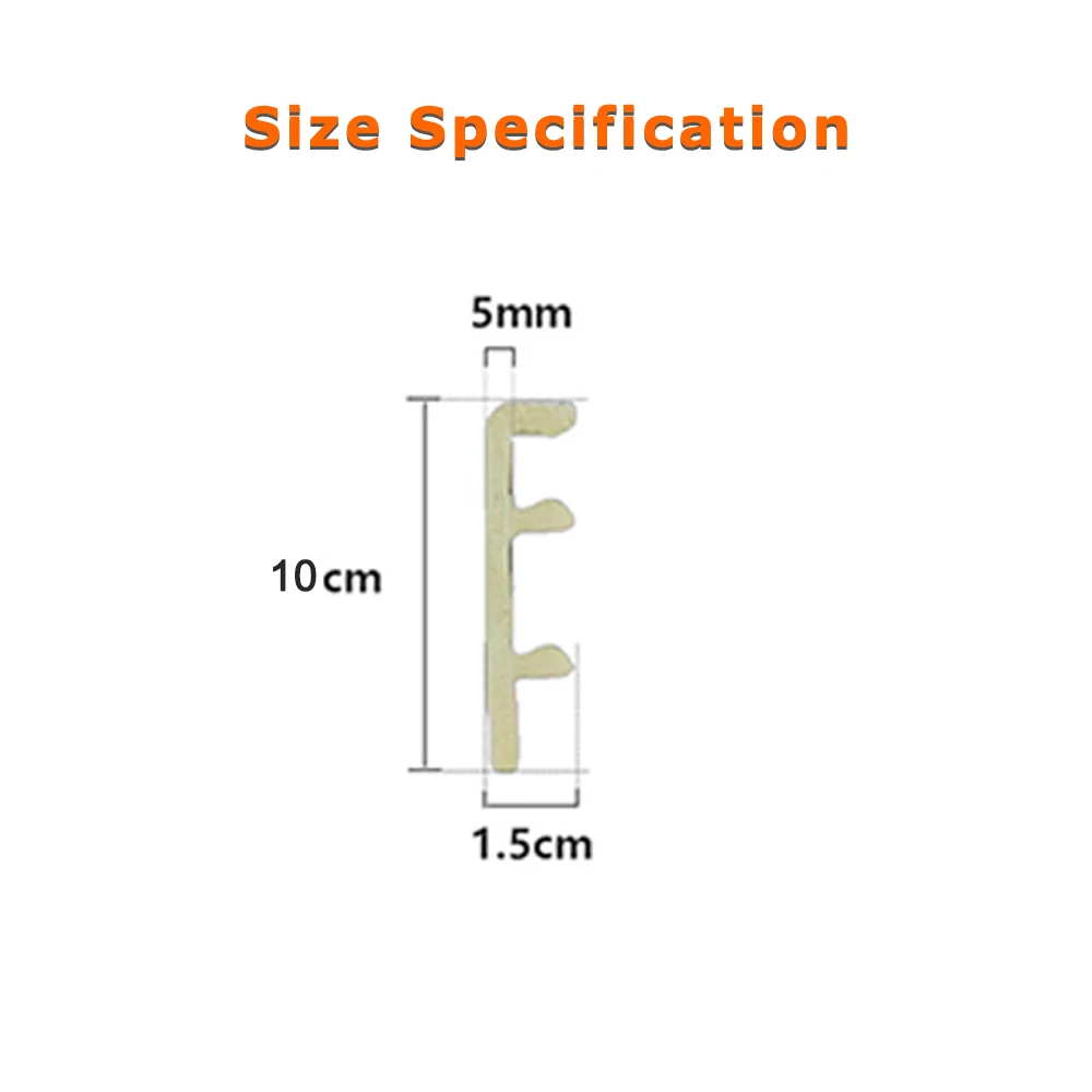 PVC Wall Base Waterproof kick plate Flooring Accessories Plastic Foam Base Board