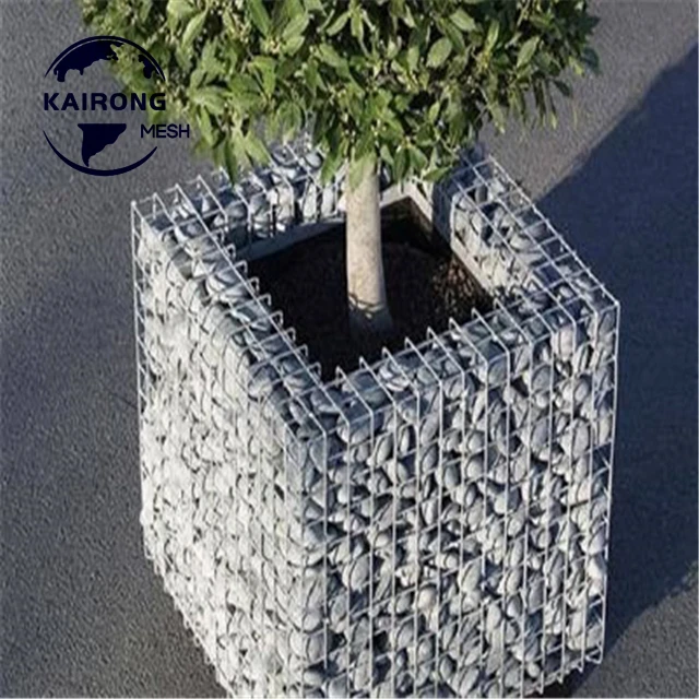 High Quality 4mm Thick 50x50mm Hole Welded Gabion Box Mesh