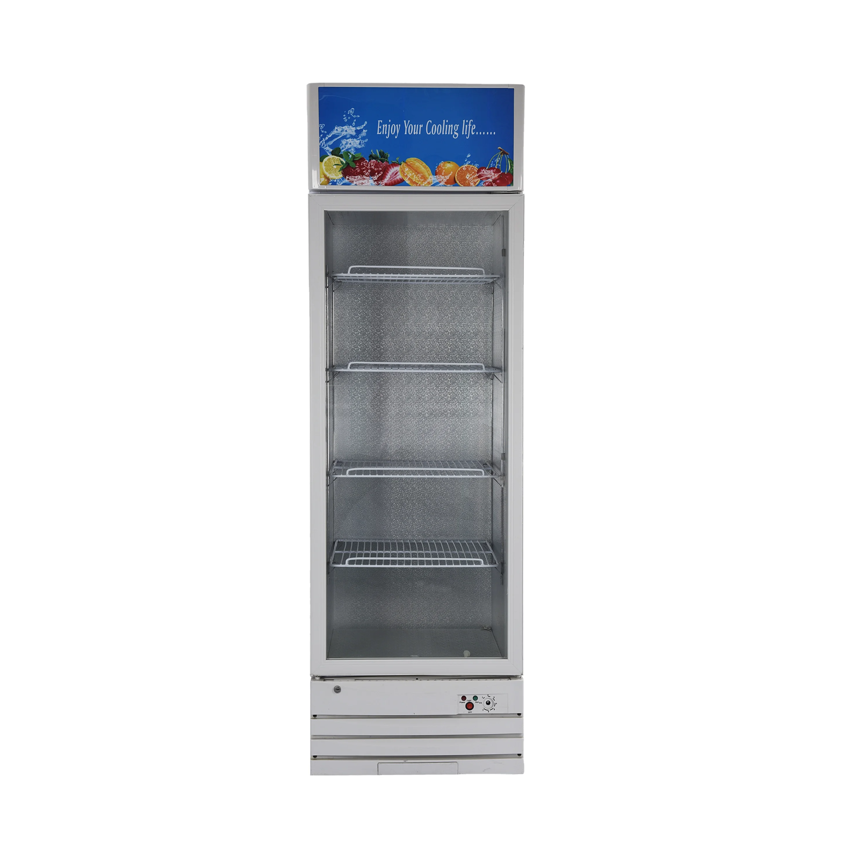 DC solar refrigerator 12 volt upright fridge refrigerator 198L