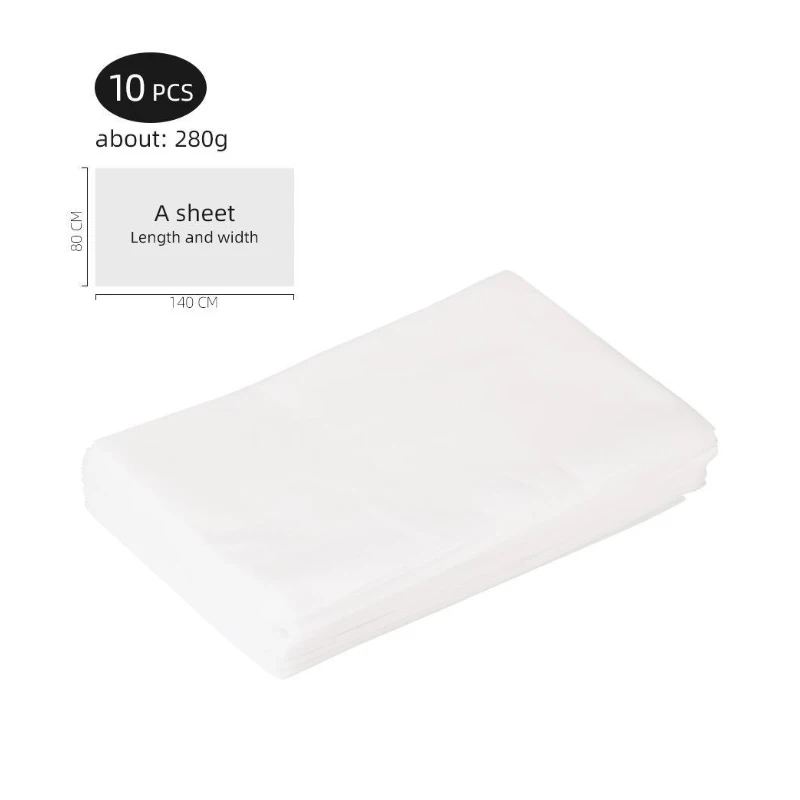 Wholesale Medical High Quality Non Woven Fabric Bed Sheets 10Pcs Beauty Massage Spa Tattoos Embroidered Disposable Bed Sheets