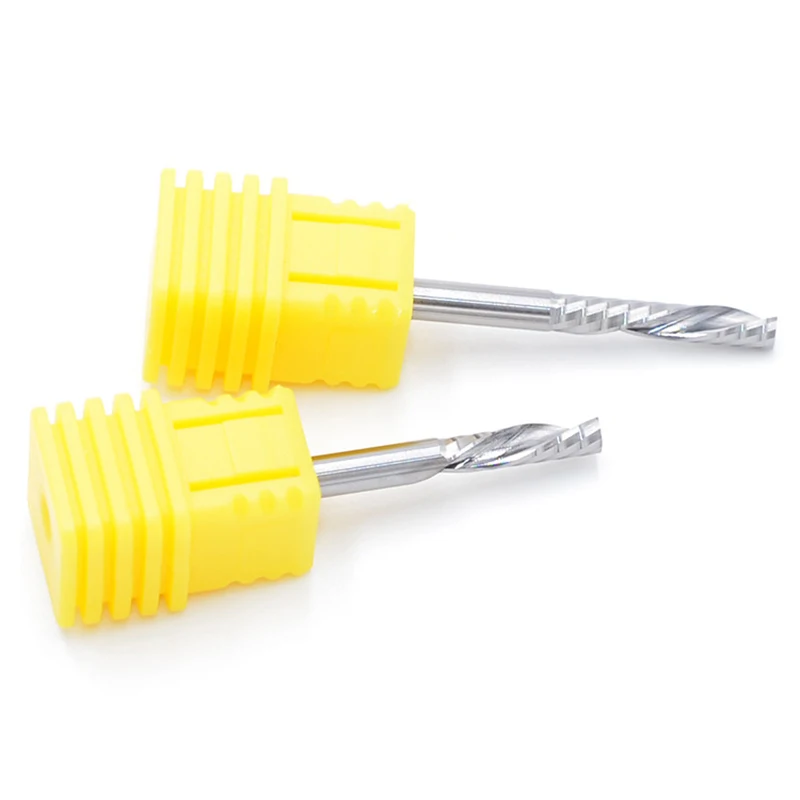 Wholesale single flute end mill Solid Carbide End Mills Engraving Milling Cutter CNC Cutting Tools Drill Bit Milling Cutter